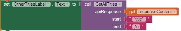 Parse and show multiple results